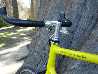 Fixed-gear bike, Raleigh Royale Yellow Bird